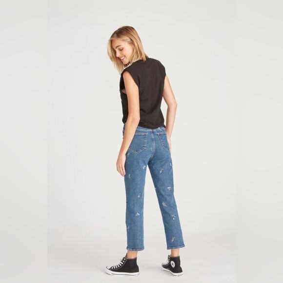 Driftwood Meg High Rise Straight Crop Jean 31 x 26 - Picture 2 of 7